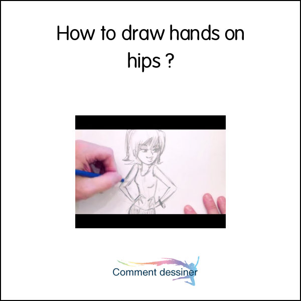 How to draw hands on hips